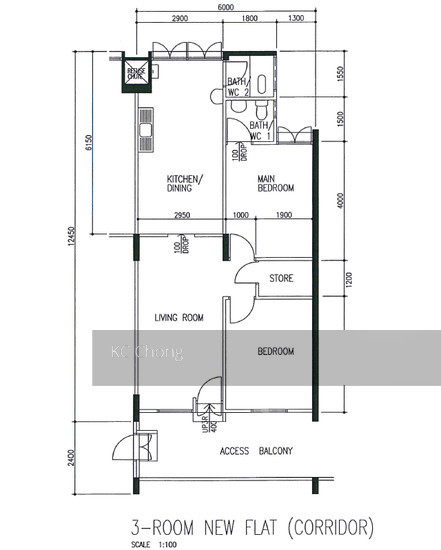 Blk 480 Jurong West Street 41 (Jurong West), HDB 3 Rooms #127807272